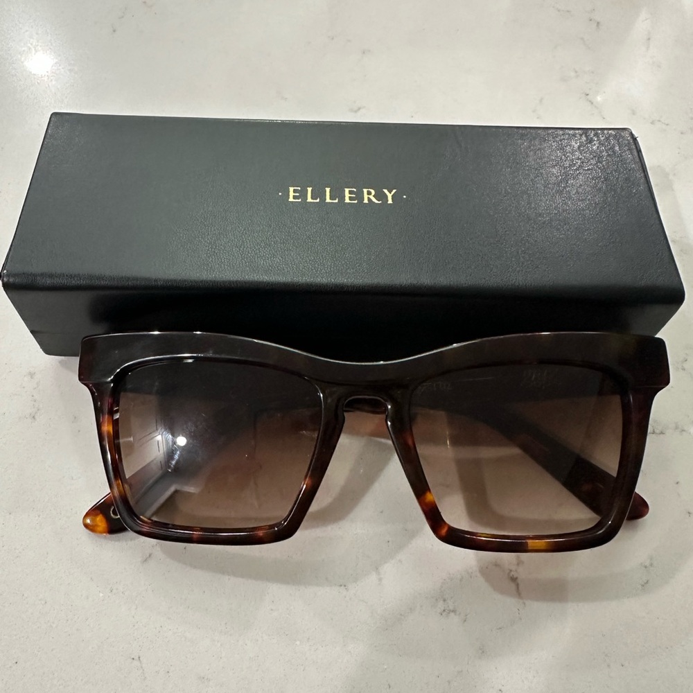 Ellery Square Gradient Sunglasses